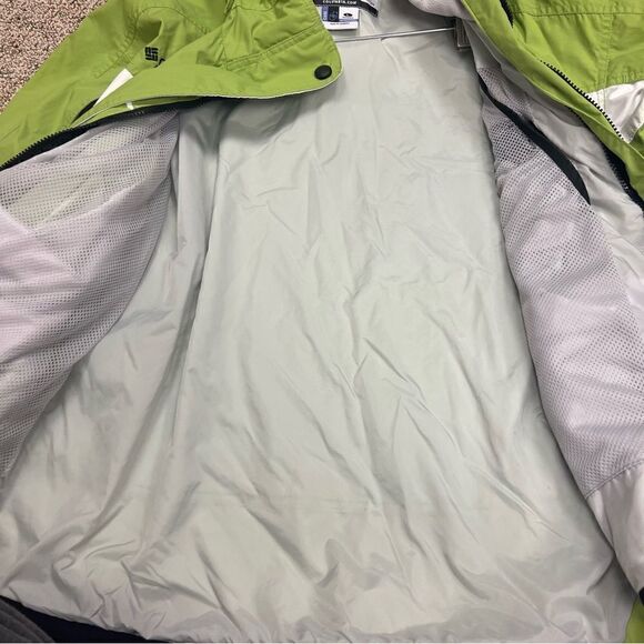 Columbia green interchange jacket.  Size L - Picture 8 of 11